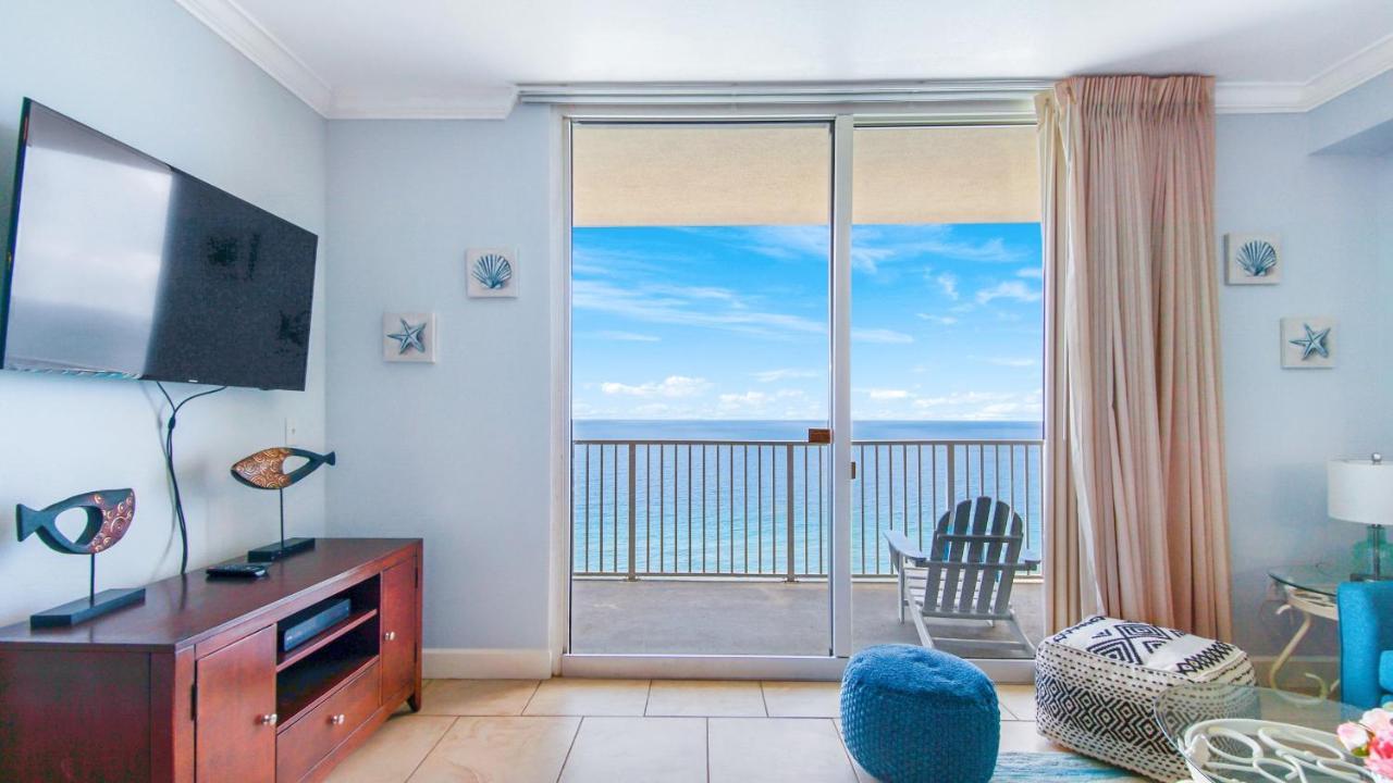 Beachfront Spacious Renovated Condo - Pools, Hot Hub, Spa - Walk To Pier Park In Pcb 파나마 시티 외부 사진
