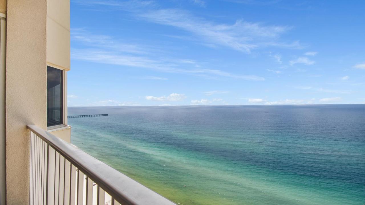 Beachfront Spacious Renovated Condo - Pools, Hot Hub, Spa - Walk To Pier Park In Pcb 파나마 시티 외부 사진