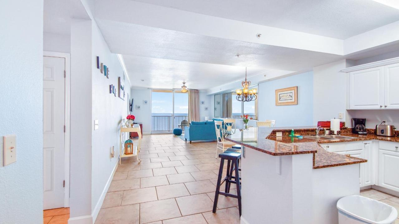 Beachfront Spacious Renovated Condo - Pools, Hot Hub, Spa - Walk To Pier Park In Pcb 파나마 시티 외부 사진