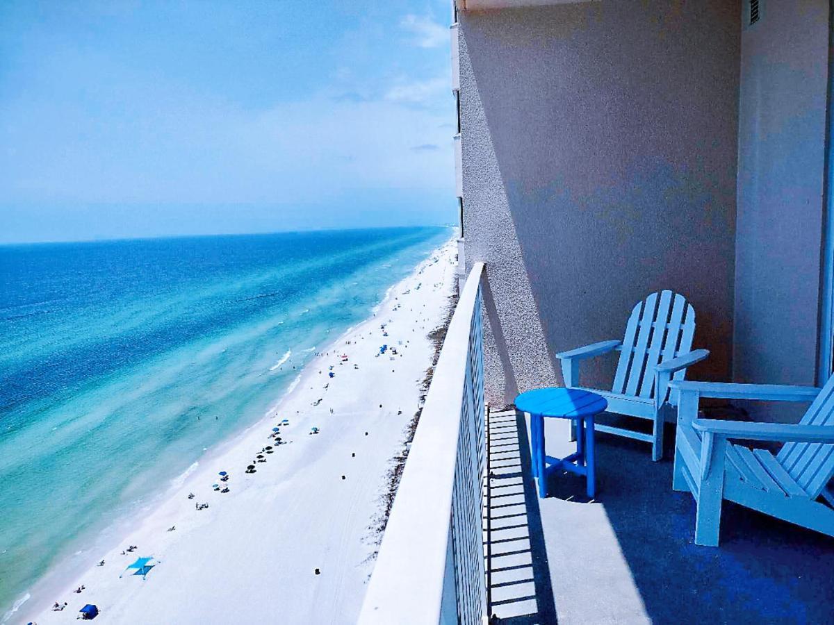 Beachfront Spacious Renovated Condo - Pools, Hot Hub, Spa - Walk To Pier Park In Pcb 파나마 시티 외부 사진