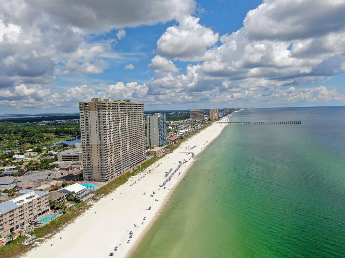 Beachfront Spacious Renovated Condo - Pools, Hot Hub, Spa - Walk To Pier Park In Pcb 파나마 시티 외부 사진