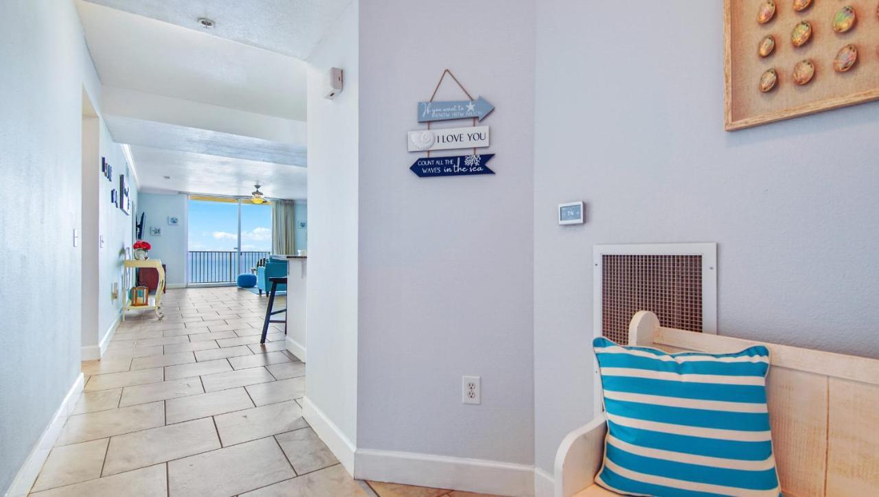 Beachfront Spacious Renovated Condo - Pools, Hot Hub, Spa - Walk To Pier Park In Pcb 파나마 시티 외부 사진