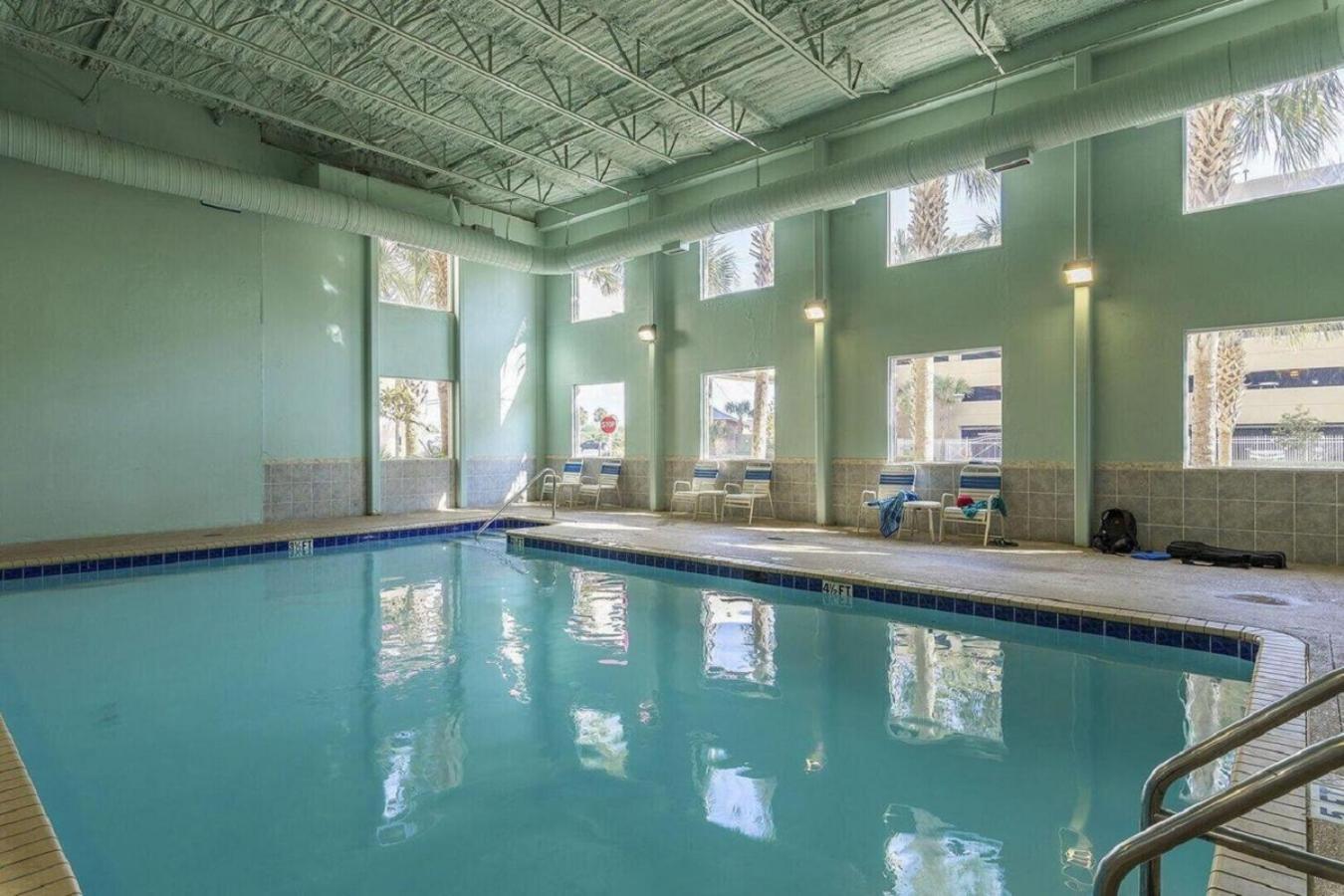 Beachfront Spacious Renovated Condo - Pools, Hot Hub, Spa - Walk To Pier Park In Pcb 파나마 시티 외부 사진
